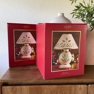 Lenox Holiday Candle Lamp (set of 2)